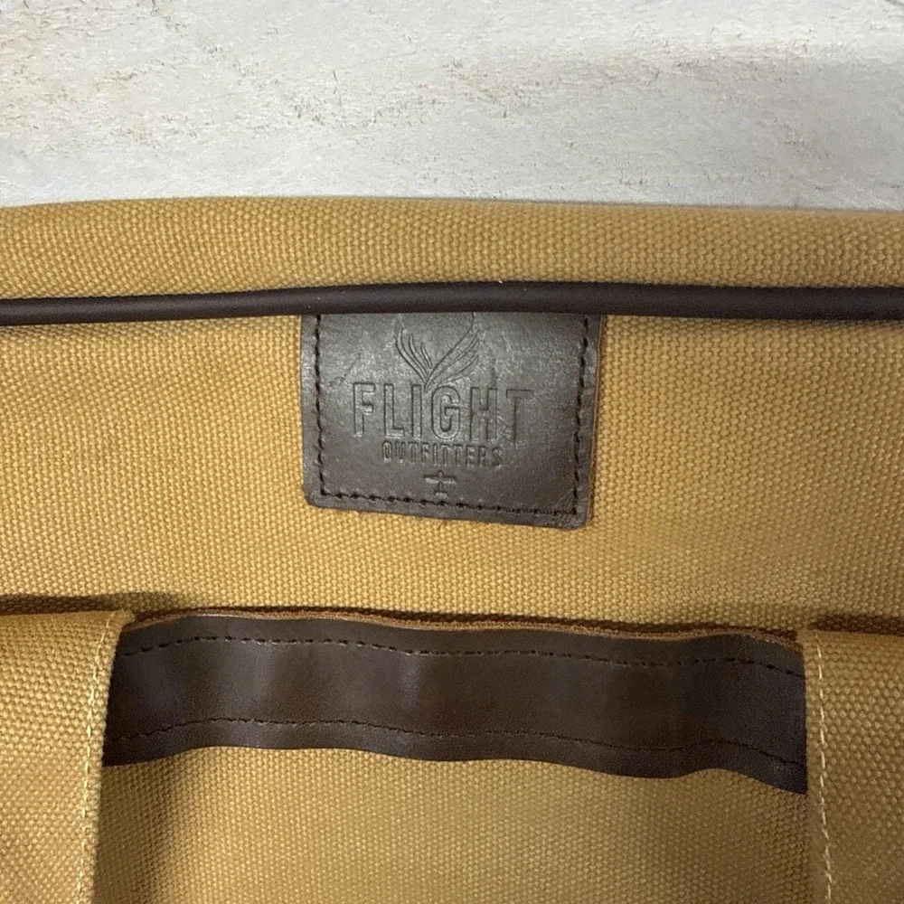 FLIGHT OUTFITTERS Bush Pilot Folio Bag Canvas Bag With Strap Fast Shipping